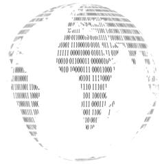 Binary globe image