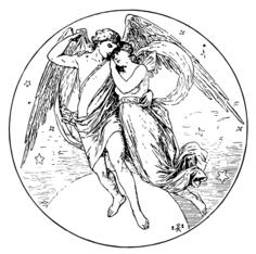 Eros and Psyche illustration
