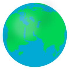 Globe drawing