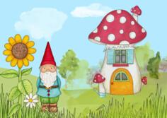 Peaceful gnome