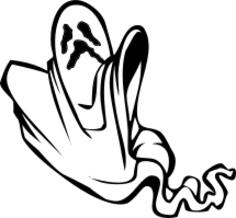 Floating ghost image