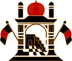 Stylised mosque