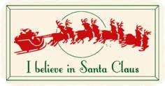 Vintage Santa's sleigh