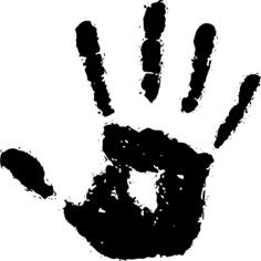 Hand print image