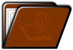 Brown folder image