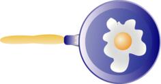 Frying pan outline