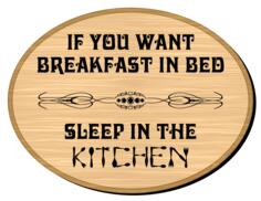 Breakfast in bed