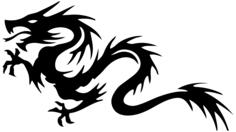 Black tribal beast