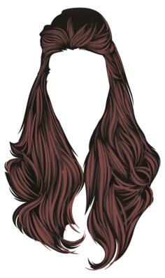 Brunette wig