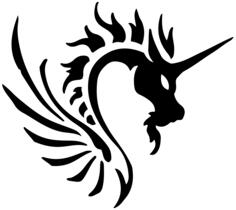 Dragon unicorn