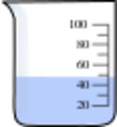 Beaker with water