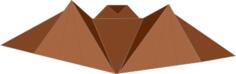 Origami bat