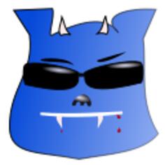 Evil emoji