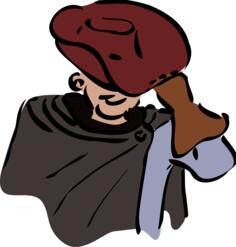 Thief drawing