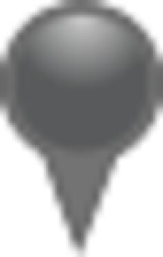 Gray map marker