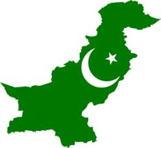 Pakistan's green map