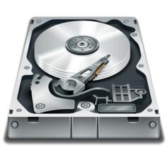 Hard disk icon