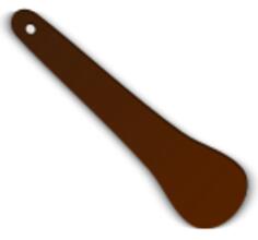 Wooden spatula