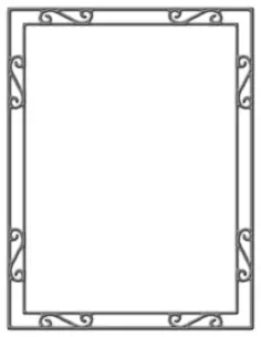 Iron border