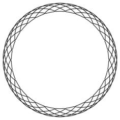 Round net border