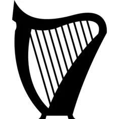 Harp silhouette