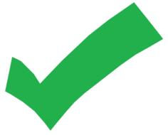 Green check mark