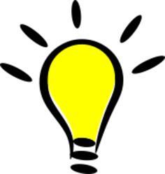 Light bulb drawing
