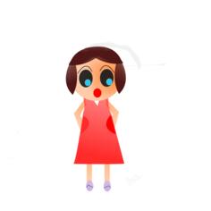 Animated girl