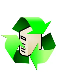 Recycled computer