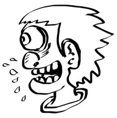 Man with cold
