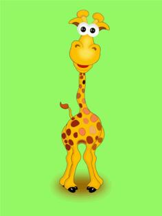 Funny giraffe