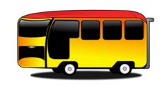 Animated bus