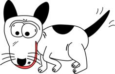 Animated dog
