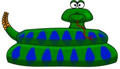 Cartoon snake