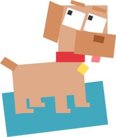 Square dog