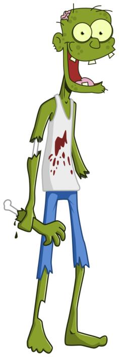 Funny zombie