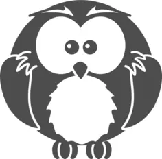 Cartoon owl