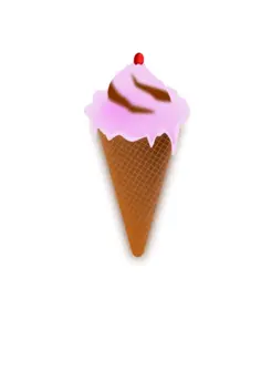 Pink ice-cream