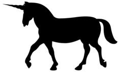 Unicorn walking