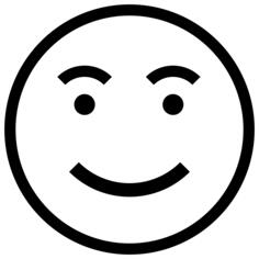 Excited smiley