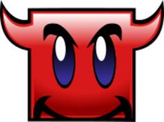 Devilish smiley