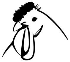 Chicken's head