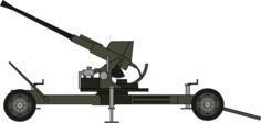 Fourthy mm artillery