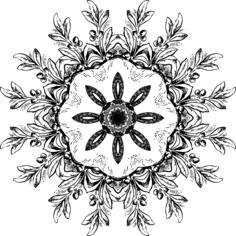 Vintage abstract decoration