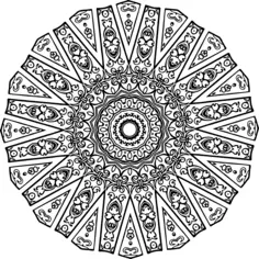 Embellished abstract design