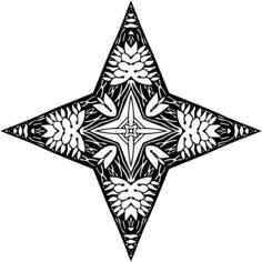 For-pointed star