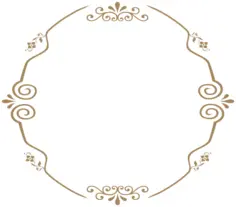 Brown decorative frame