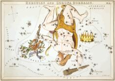 Old astronomy chart