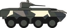 Military vehicle illustration