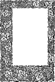 Grapevine frame